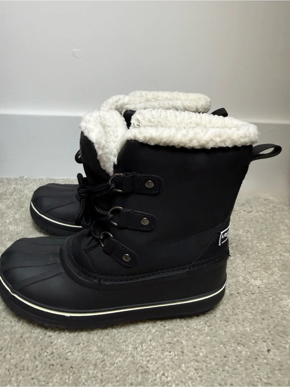London Fog Children’s Snow Boots with Fleece Lining
